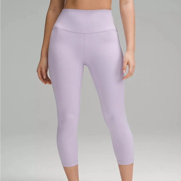 🆕💜 Lululemon Align High Rise Crop 23” - Lilac Ether - Picture 9 of 9
